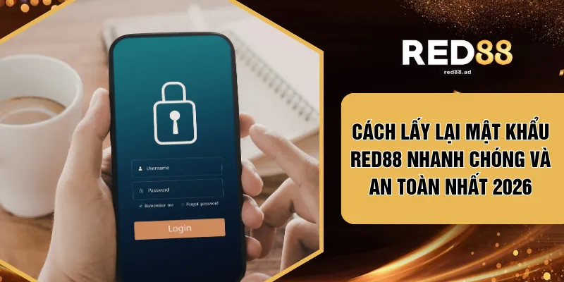 Cách Lấy Lại Mật Khẩu RED88 Nhanh Chóng Và An Toàn Nhất 2026
